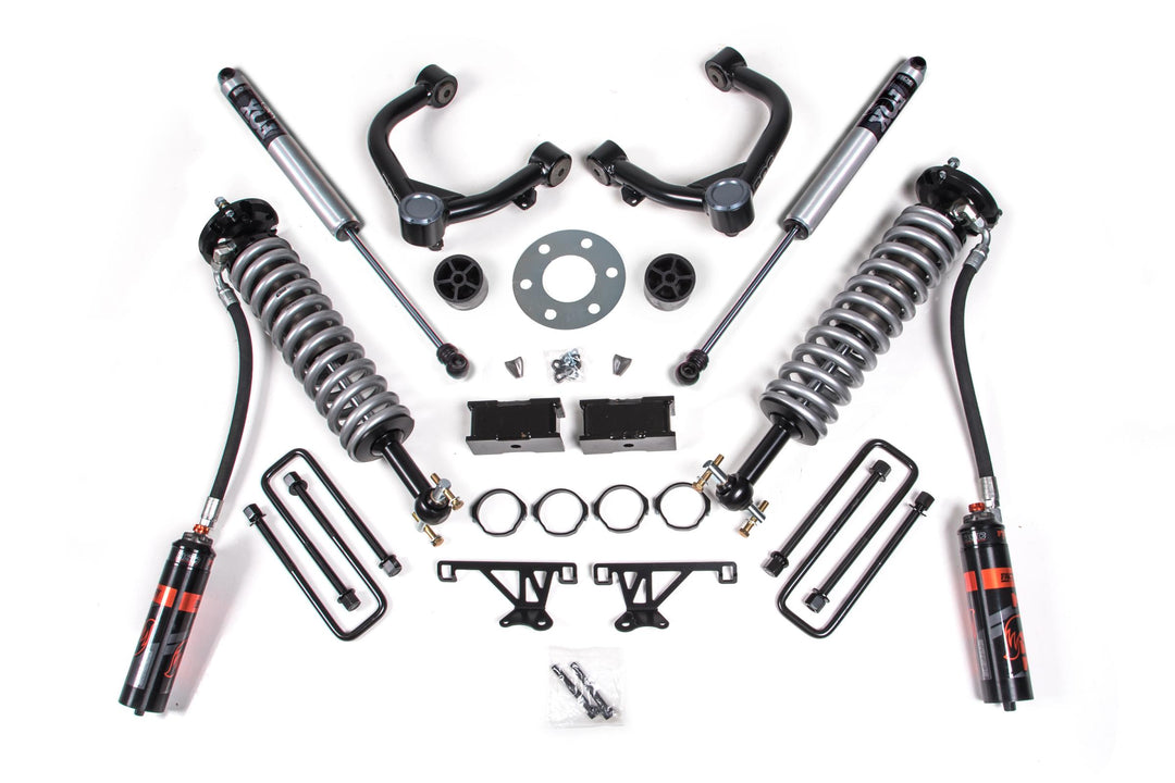 1.5 Inch Lift Kit FOX 2.5 Performance Elite Coil-Over Chevy Trail Boss or GMC AT4 1500 19-24 4WD With Fox 2.5 Performance Elite Shocks BDS774FDSC