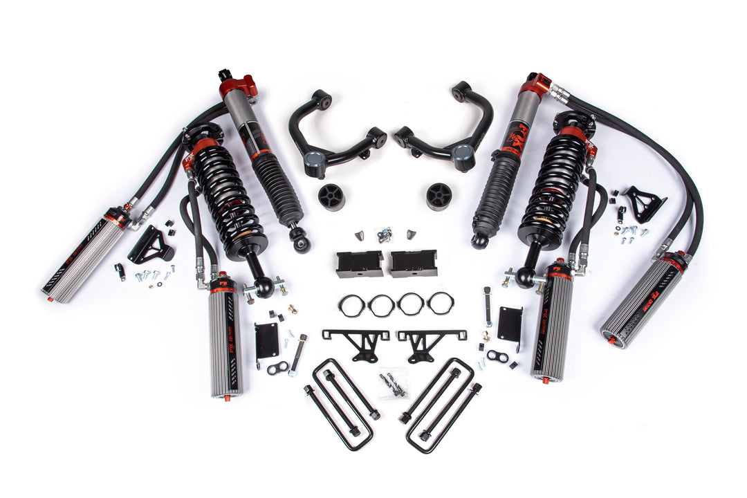 1.5 Inch Lift Kit Fox 3.0 Bypass Factory Race Series Chevy Trail Boss or GMC AT4 1500 19-24 4WD Fox Factory Race...