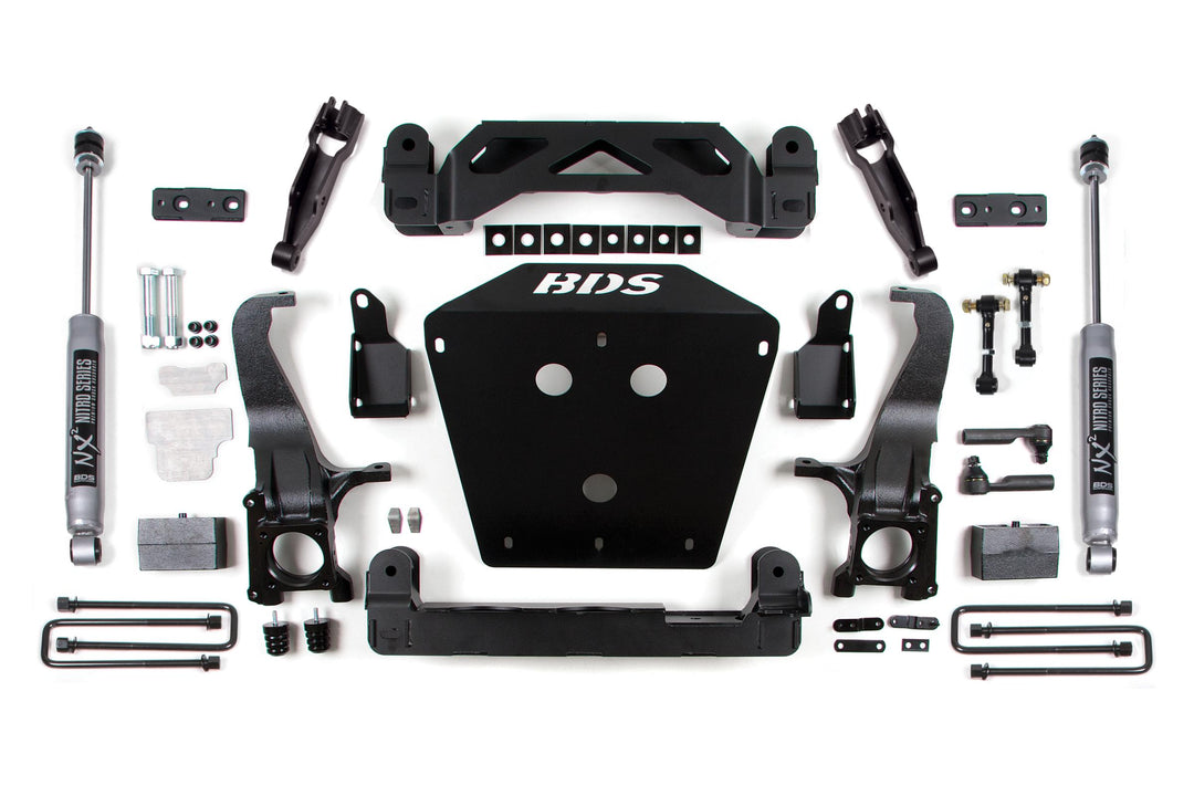 4.5 Inch Lift Kit Toyota Tundra 07-15 2/4WD NX2 Nitro BDS814H
