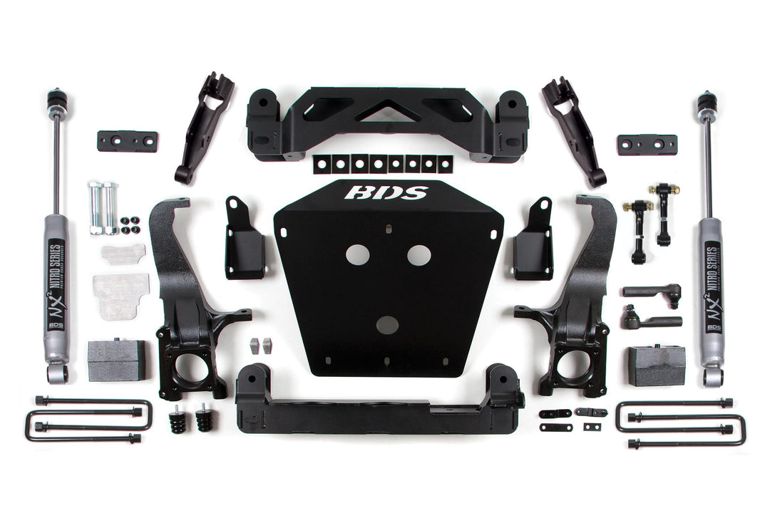 7 Inch Lift Kit Toyota Tundra 16-21 2/4WD Fox 2.0 Performance Shocks BDS818FS