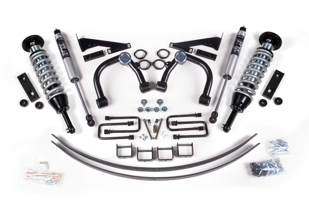2 Inch Lift Kit FOX 2.5 Internal Floating Piston Coil-Over Toyota Tacoma 16-23 4WD BDS835FNR