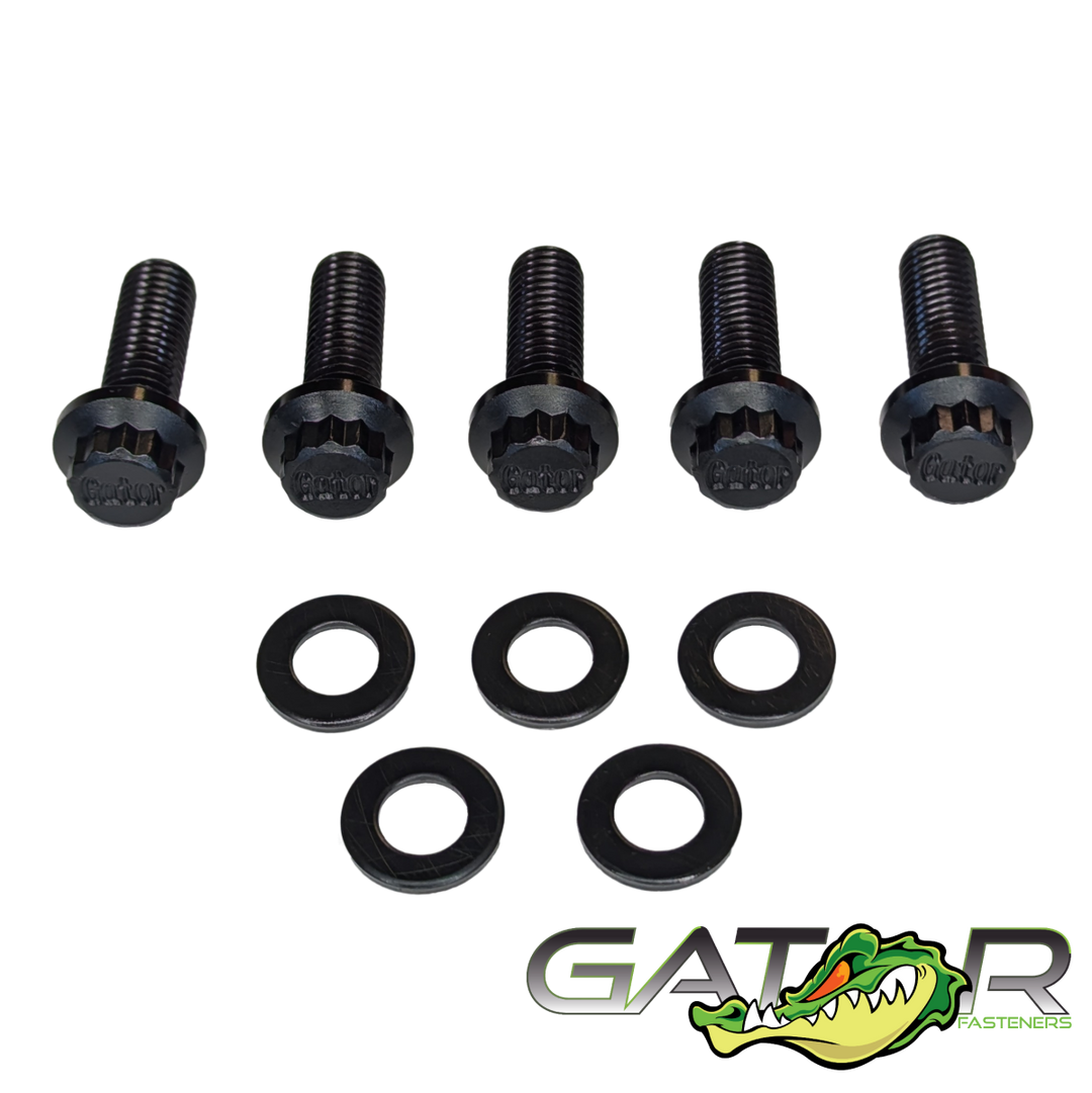 Bolt Pack M10x1.5x30 HD220 Material 5 Bolts & Washers Gator Fasteners | SKU BPM10-1.5-30-5-JDZH