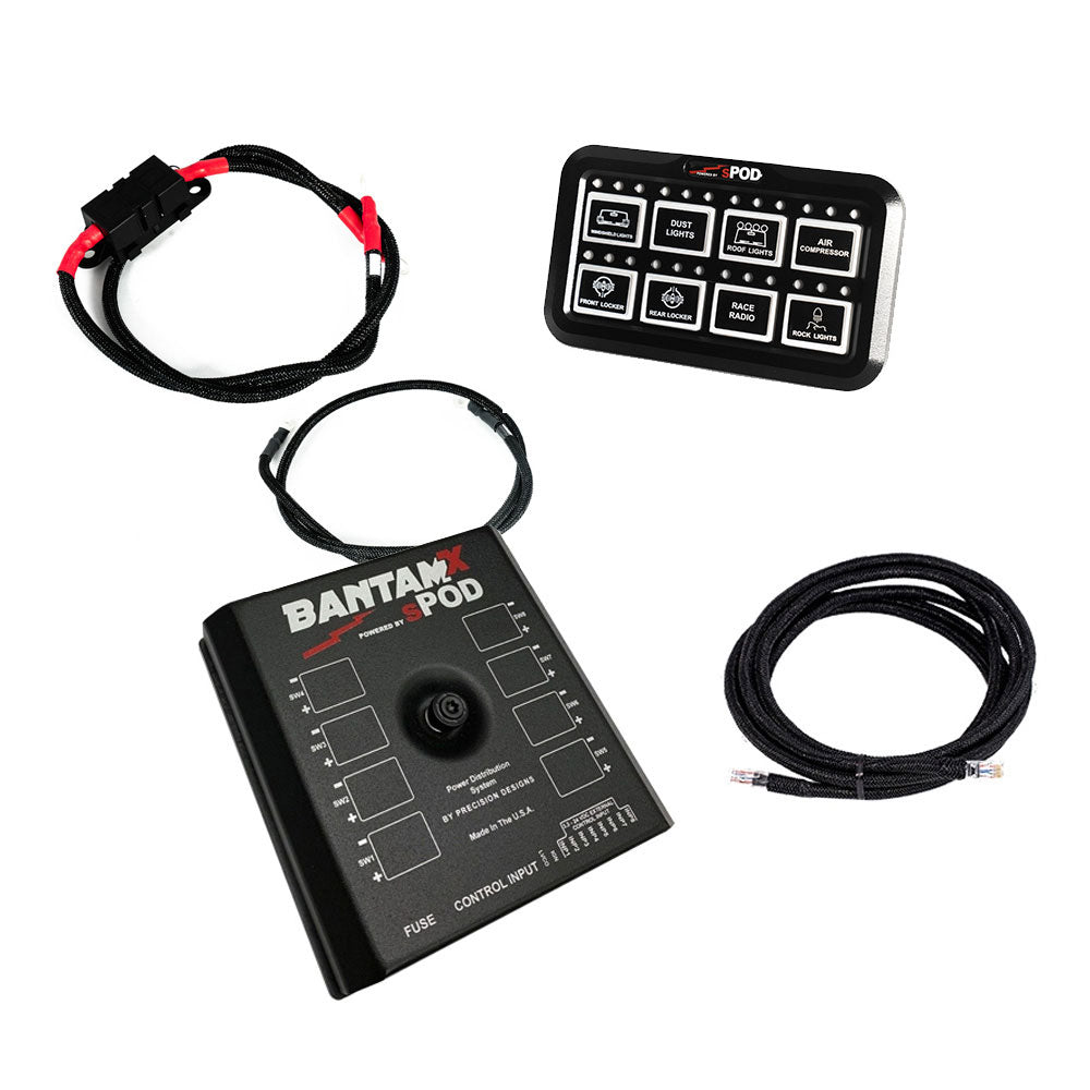BantamX HD for Uni with 84 Inch battery cables sPod | SKU BXHDUNI84
