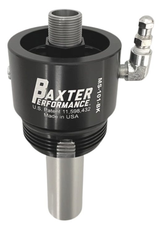 Baxter MS‑101‑BK Spin‑On Adapter for Jeep JK 2011–13 Pentastar 3.6L
