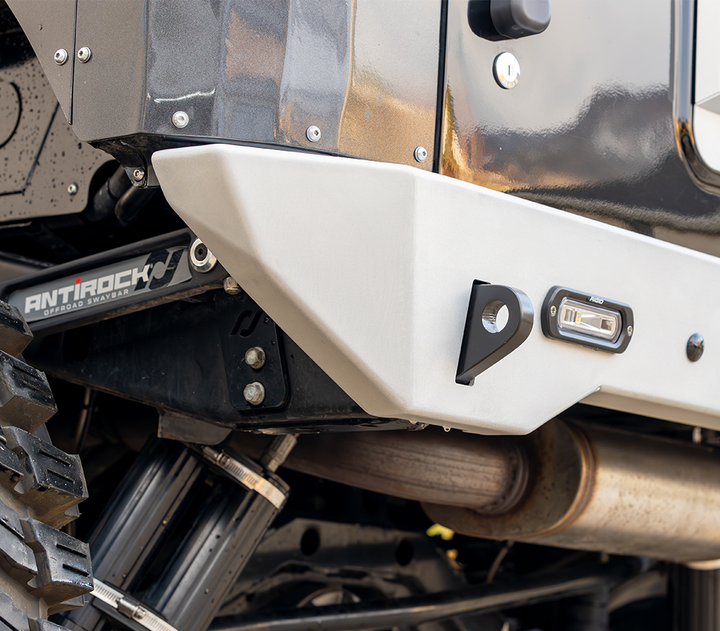 Savvy High Clearance Rear Bumper (Aluminum Krawler Lite) - 2007-2018 Jeep JK/JKU
