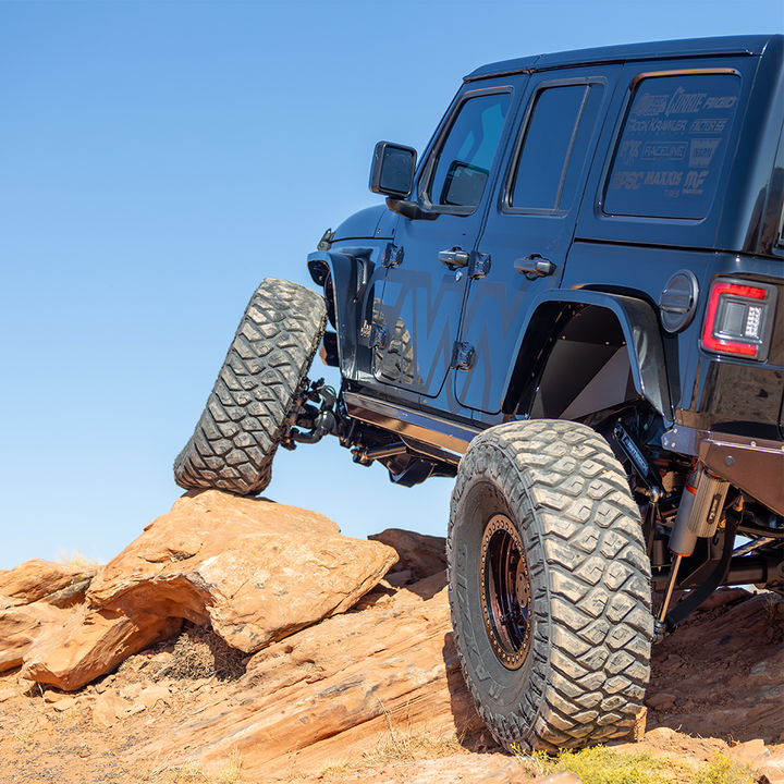 Savvy Rock Sliders Krawler Lite (Weld On) - 2018-2026 Jeep JLU
