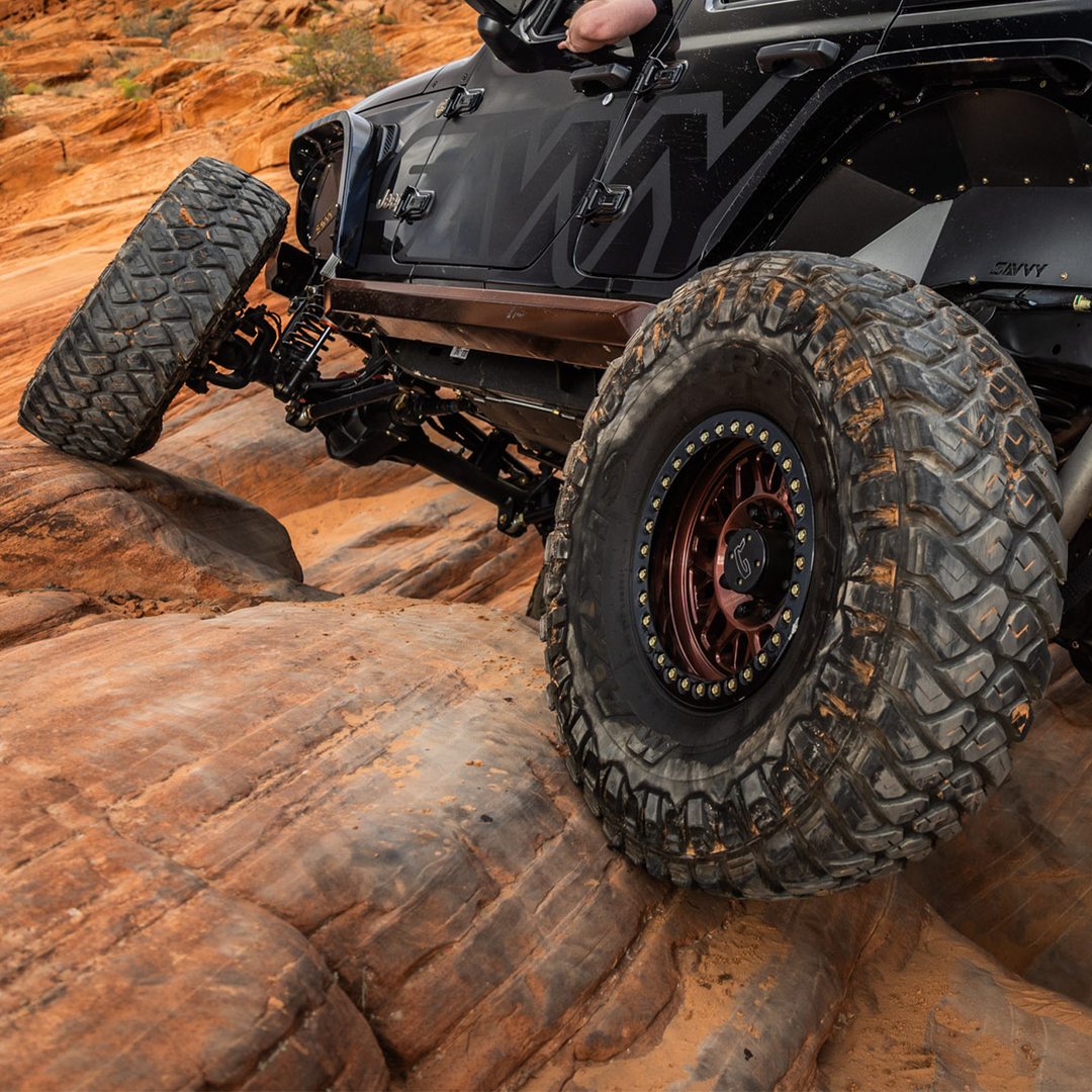 Savvy Rock Sliders Krawler Lite (Bolt On) - 2018-2026 Jeep JLU