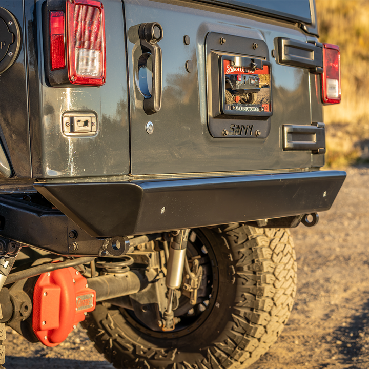 Savvy Rear Bumper (Legacy 6061 Aluminum) - 2007-2018 Jeep JK/JKU