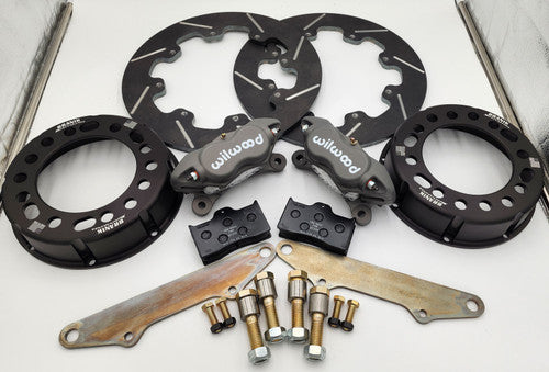 Branik Legacy Wilwood 1999-2004 Ford Super Duty Dana 60 Big Brake Kit 4 and 6 Piston LGCY-9904SD-BO-BK