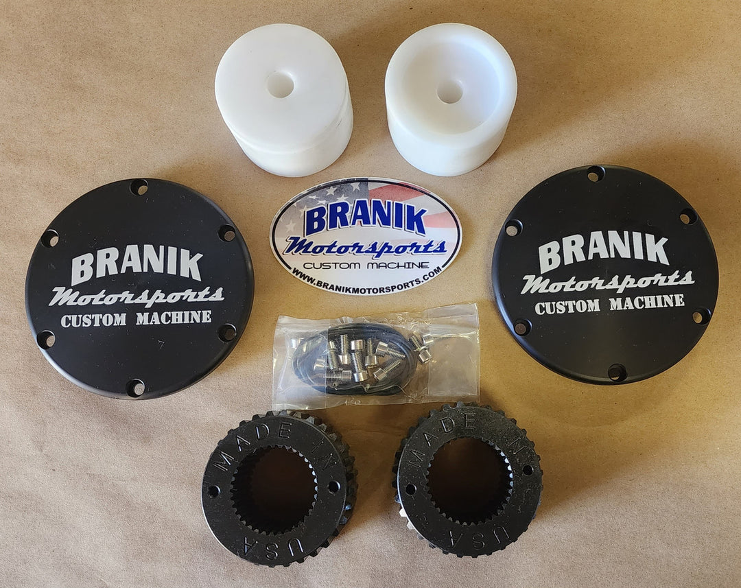 Branik Motorsports 05-Up Ford Dana 60 Front Drive Flange Kit 35 Spline 05U-D60-FDFK-35
