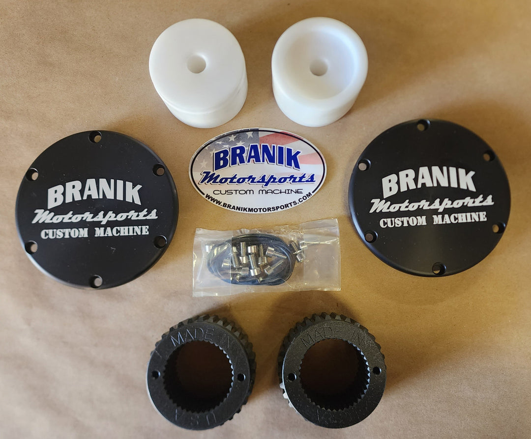 Branik Motorsports 05-Up Ford Dana 60 Front Drive Flange Kit 40 Spline 05U-D60-FDFK-40