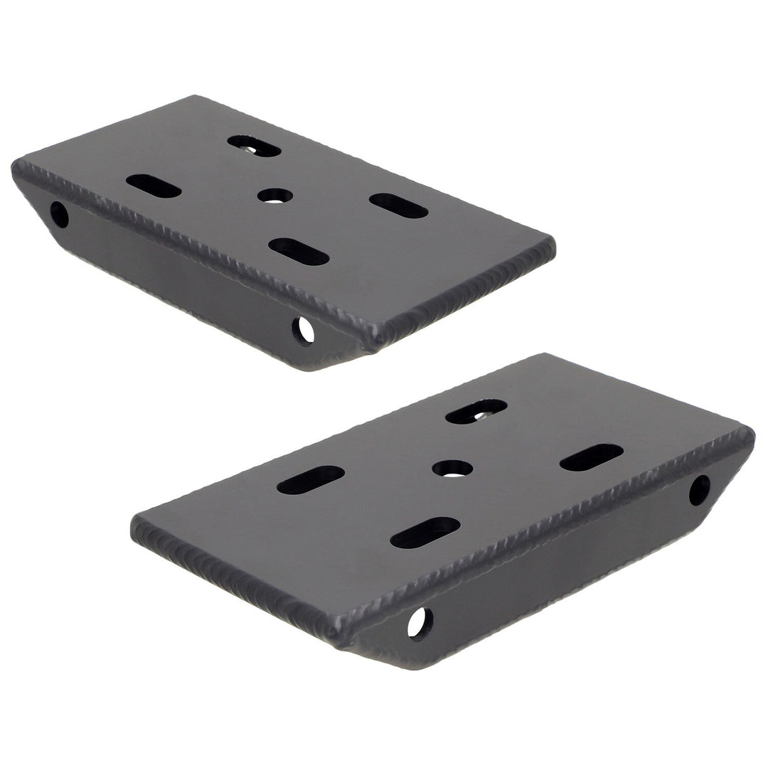 HD Leaf Spring Plates For Use w/2 1/2 Inch Springs 76-86 CJ 87-95 Wrangler YJ Front Or Rear Pair