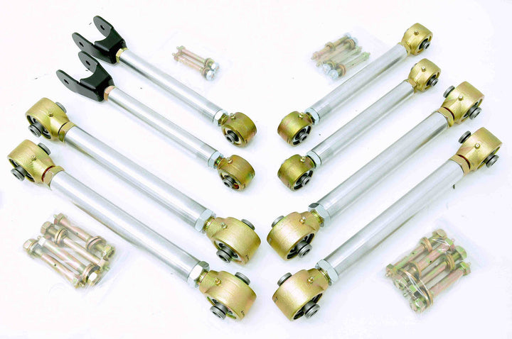 Savvy TJ/LJ Johnny Joint® Aluminum Control Arm Set - 8 Pieces