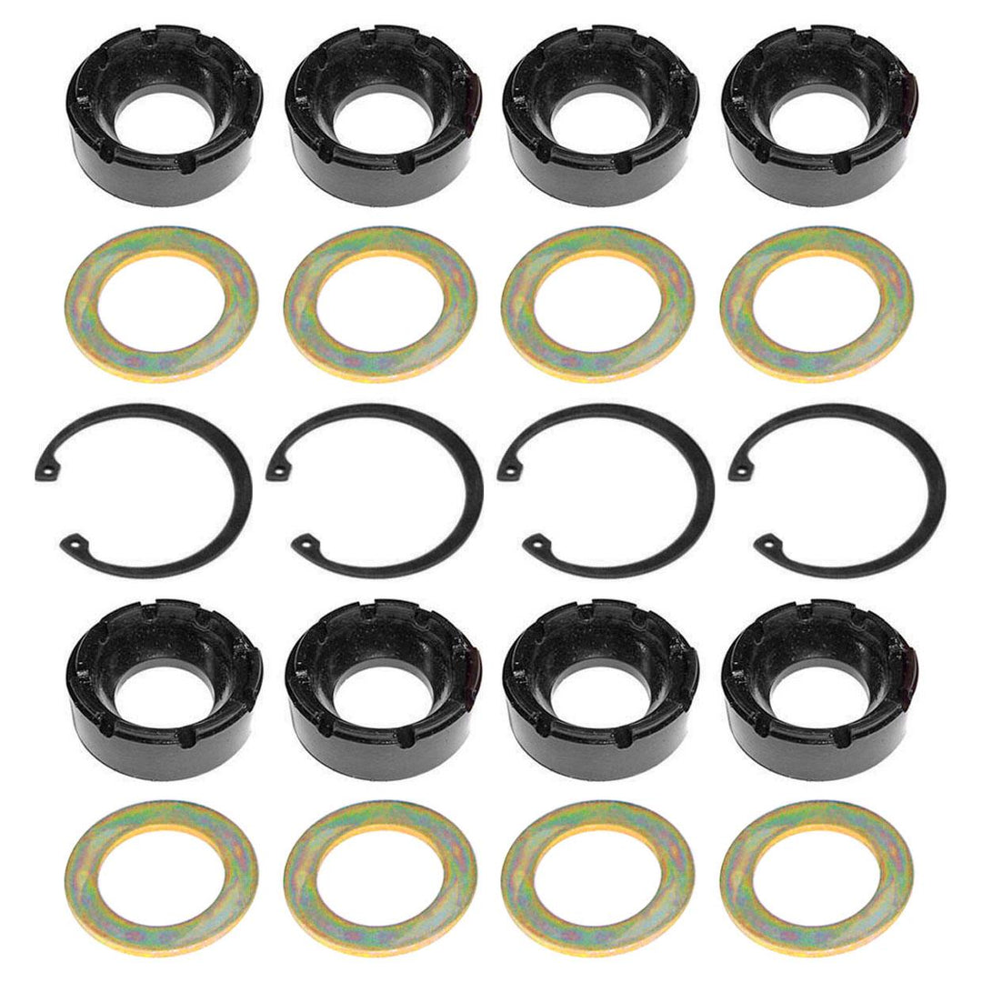 Johnny Joint Rebuild Kit 2.5 Inch 4-pack Incl. 8 Bushings 8 Side Washers 4 Snap Rings