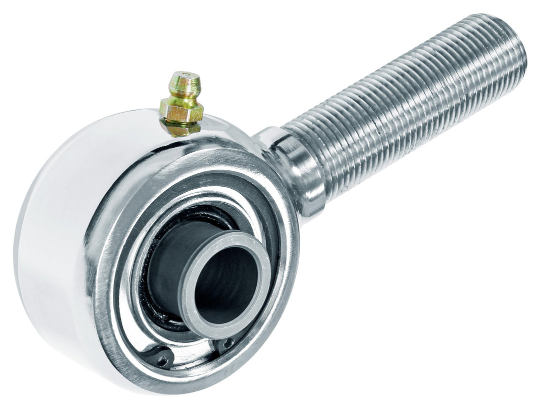 Johnny Joint Rod End 2 Inch Polished Stainless Steel Narrow 3/4 Inch-16 LH Threads 1.800 Inch x .625 Inch Ball