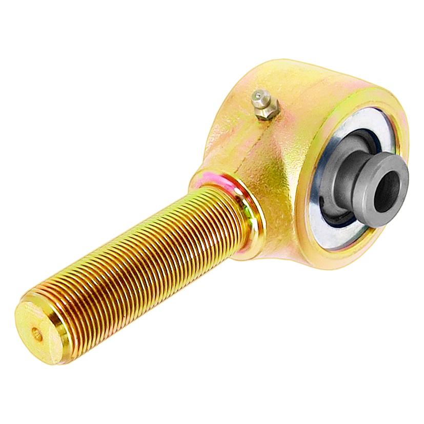 Johnny Joint Rod End 2 1/2 Inch Narrow Forged 2.375 Inch X .718 Inch Ball 1 Inch-14 RH Threaded Shank Externally Greased