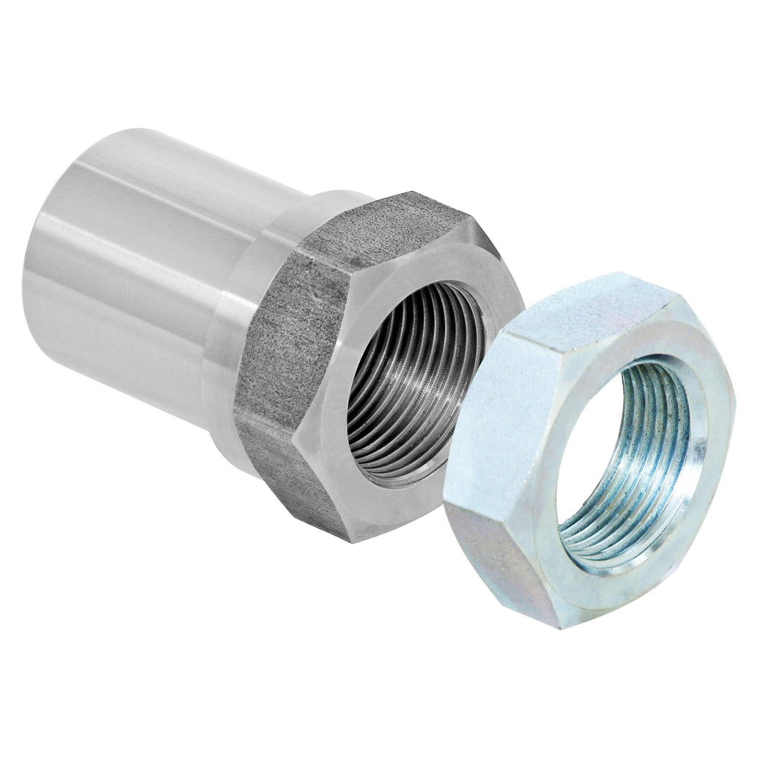 Threaded Bung With Jam Nut 1 1/4 Inch-12 Right Hand Thread Set