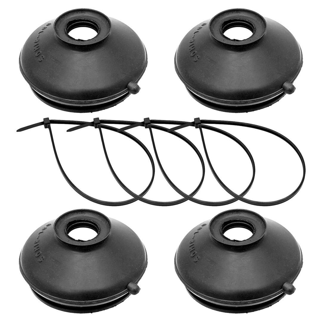 Currectlync Boot for TJ/LJ/XJ/MJ/ZJ Steering 4-pack Fits all 4 Points Incl. Boot and Zip Tie