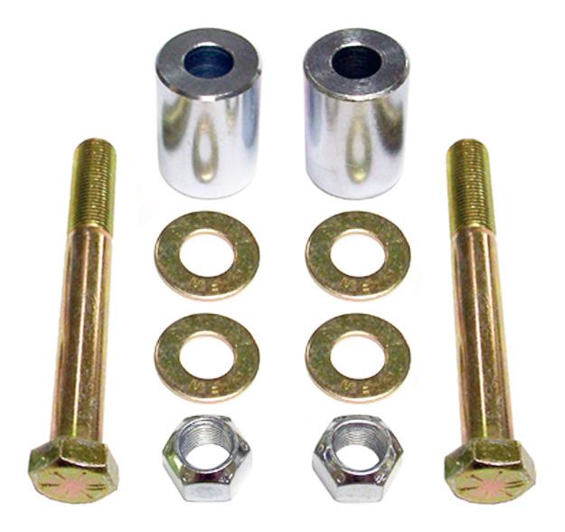 Shock Mount Relocation Kit 07-18 Wrangler JK Rear Lower Includes Hardware Pair