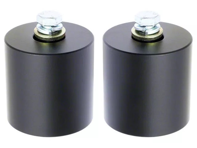 Bump Stop Kit 18-Up Wrangler JL Front Includes Billet Aluminum Spacers Hardware