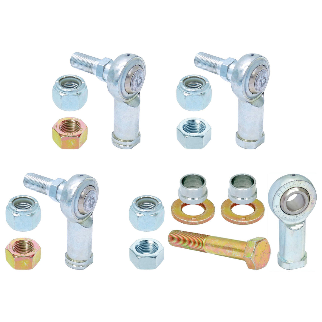 Adjustable Sway Bar End Link Rod End Pack for JL/JT Front Heim Style