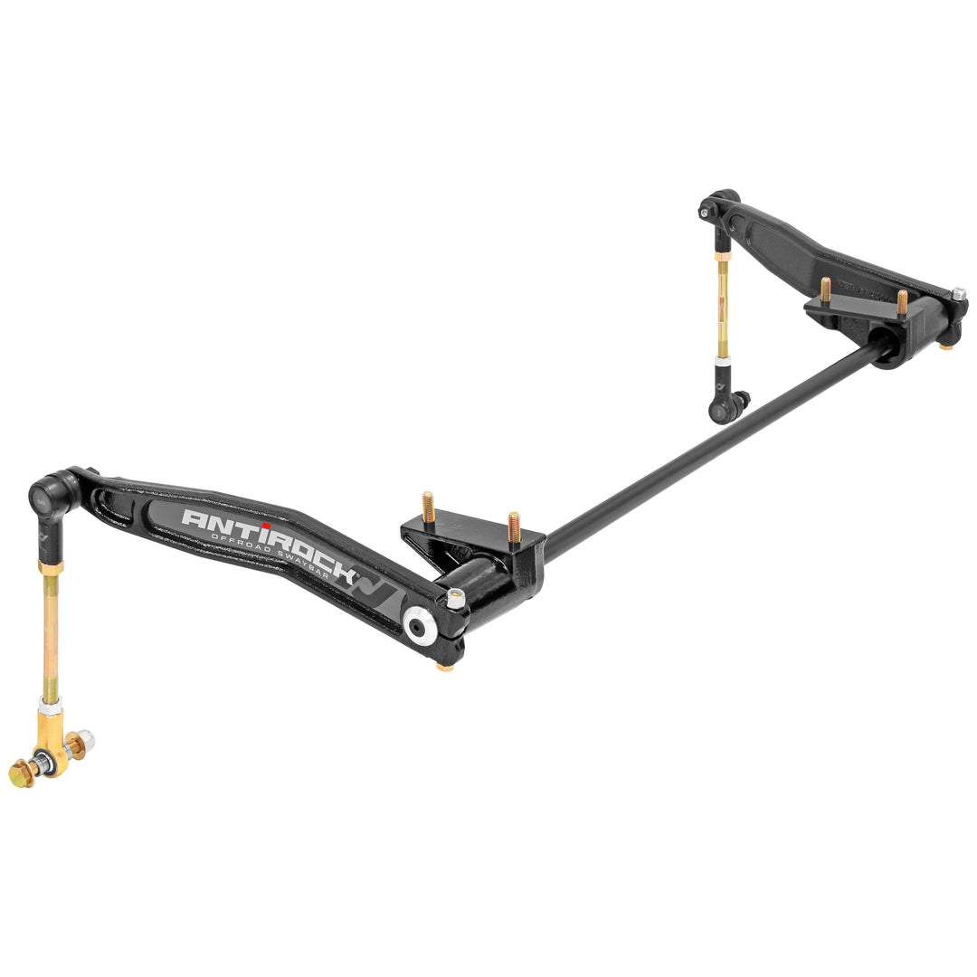 Antirock Sway Bar Kit 18-Up Wrangler JL 20-Up Gladiator Front Bolt-On Aluminum Arms