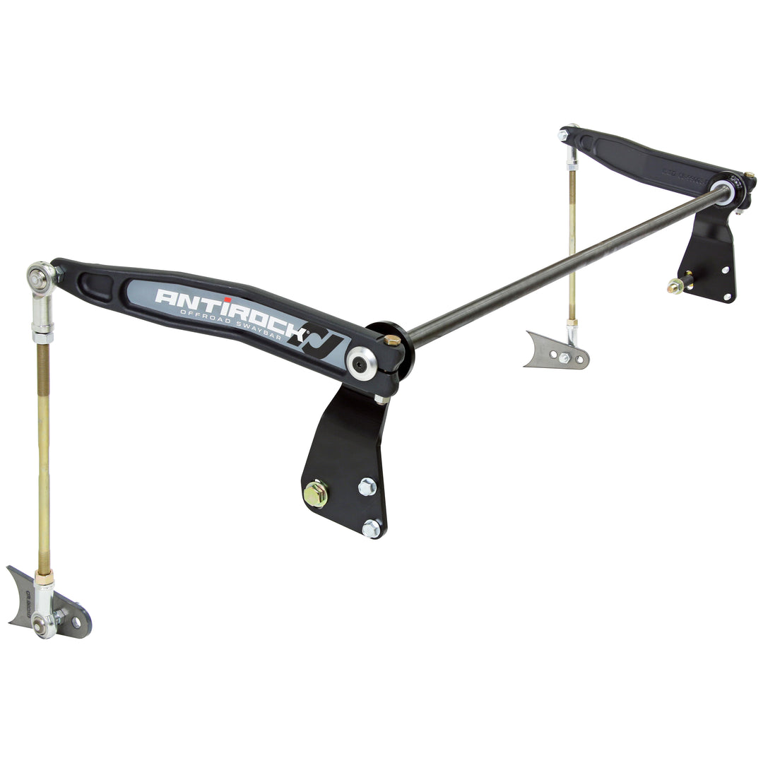 Antirock Sway Bar Kit 97-06 Wrangler TJ/LJ Rear Bolt-On Mounts Weld-On Axle Tab Steel Arms