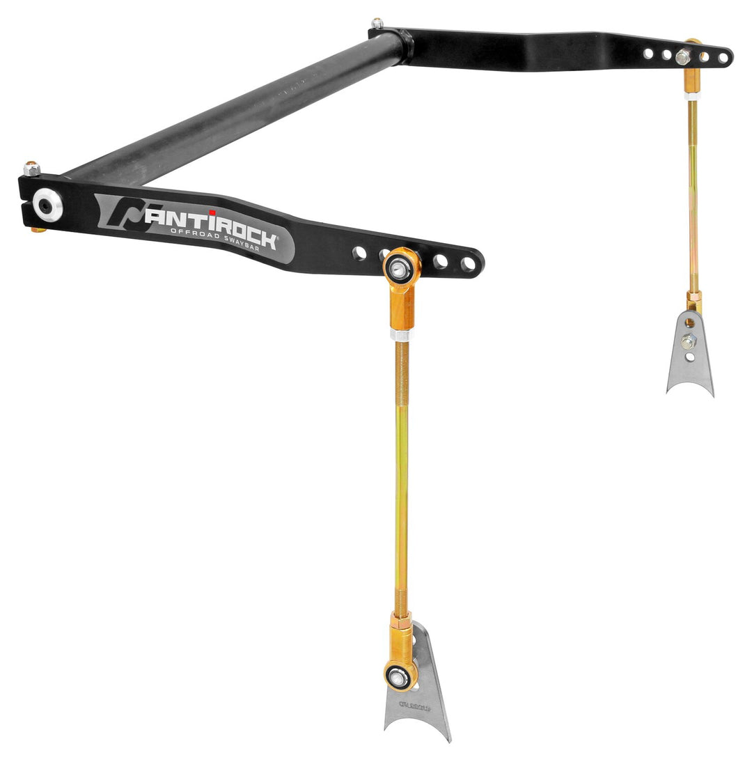 Antirock Sway Bar Kit Universal 32 Inch Bar 20 Inch Bent Steel Arms