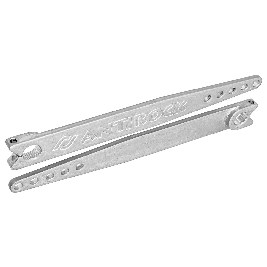 Antirock Aluminum Sway Bar Arms 18 Inch Long Machined for TJ Front Pair