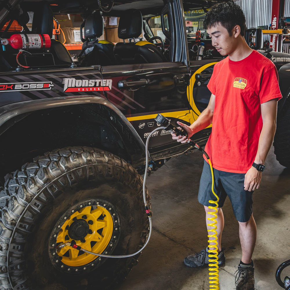 RED MOD - 2ft Hose Extension for "Stand Away Safety" - Ventoso™ RED - Skinny Pedal Racing