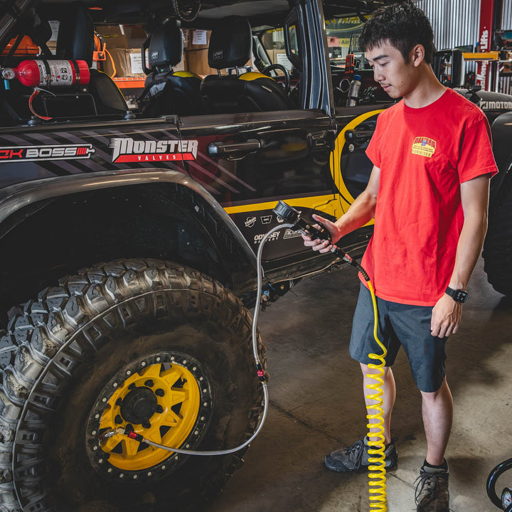 RED MOD - 2ft Hose Extension for "Stand Away Safety" - Ventoso™ RED - Skinny Pedal Racing