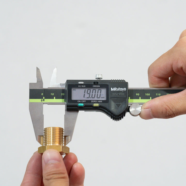 1/4" FPT x 1/4" FPT Brass Bulkhead
