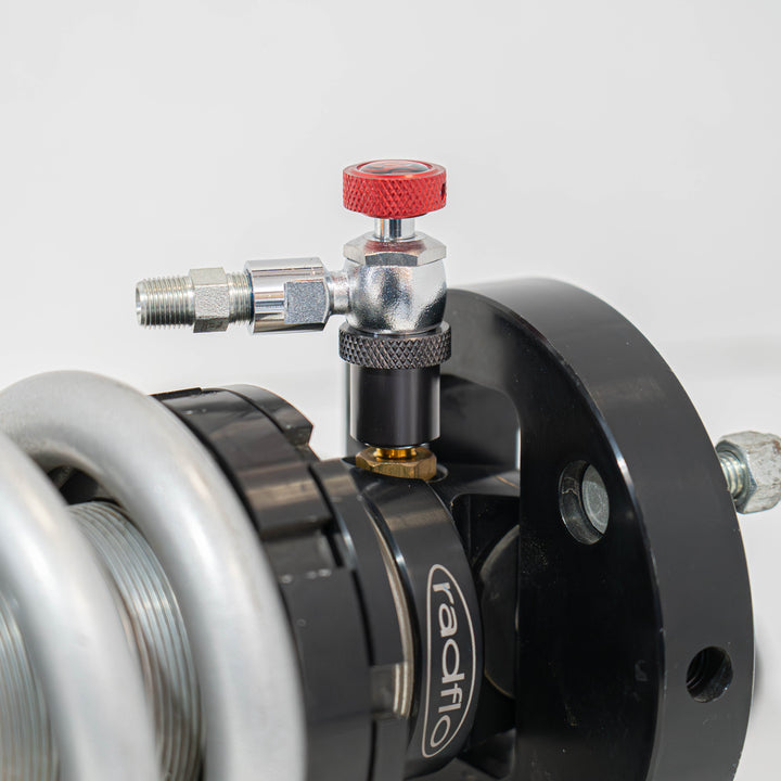 PT Shock Chuck™ Xtra Long - No Air Loss (NAL) Tire and Shock chuck - 1000 psi WP - Skinny Pedal Racing