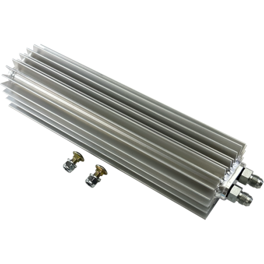 PSC 12" High-Flow Dual Pass Cooler Kit -6 AN Fittings CK212D-6 | SKU CK212D-6