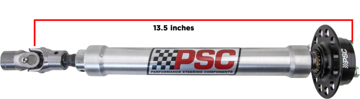 PSC XR Series Steering Column Aluminum 13.5" COL13A3 | SKU COL13A3