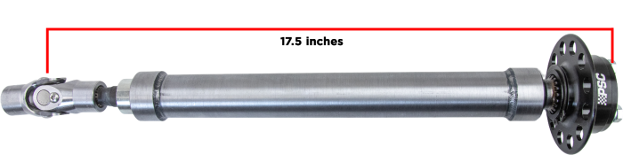 PSC XR Series Steering Column Steel 17.5" COL17S3 | SKU COL17S3