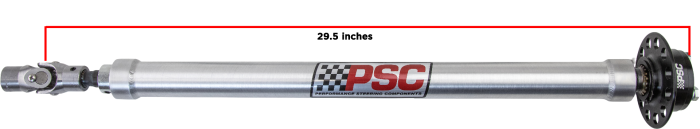 PSC XR Series Steering Column Aluminum 29.5" COL29A3 | SKU COL29A3