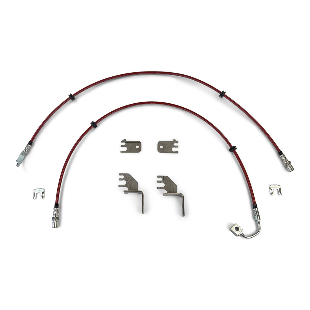 Clayton Off Road Jeep HD Front Brake Lines 2018+ JL/JT