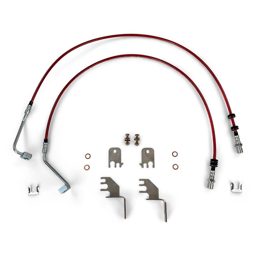 Clayton Off Road Jeep Front Brake Lines 2018+ JL