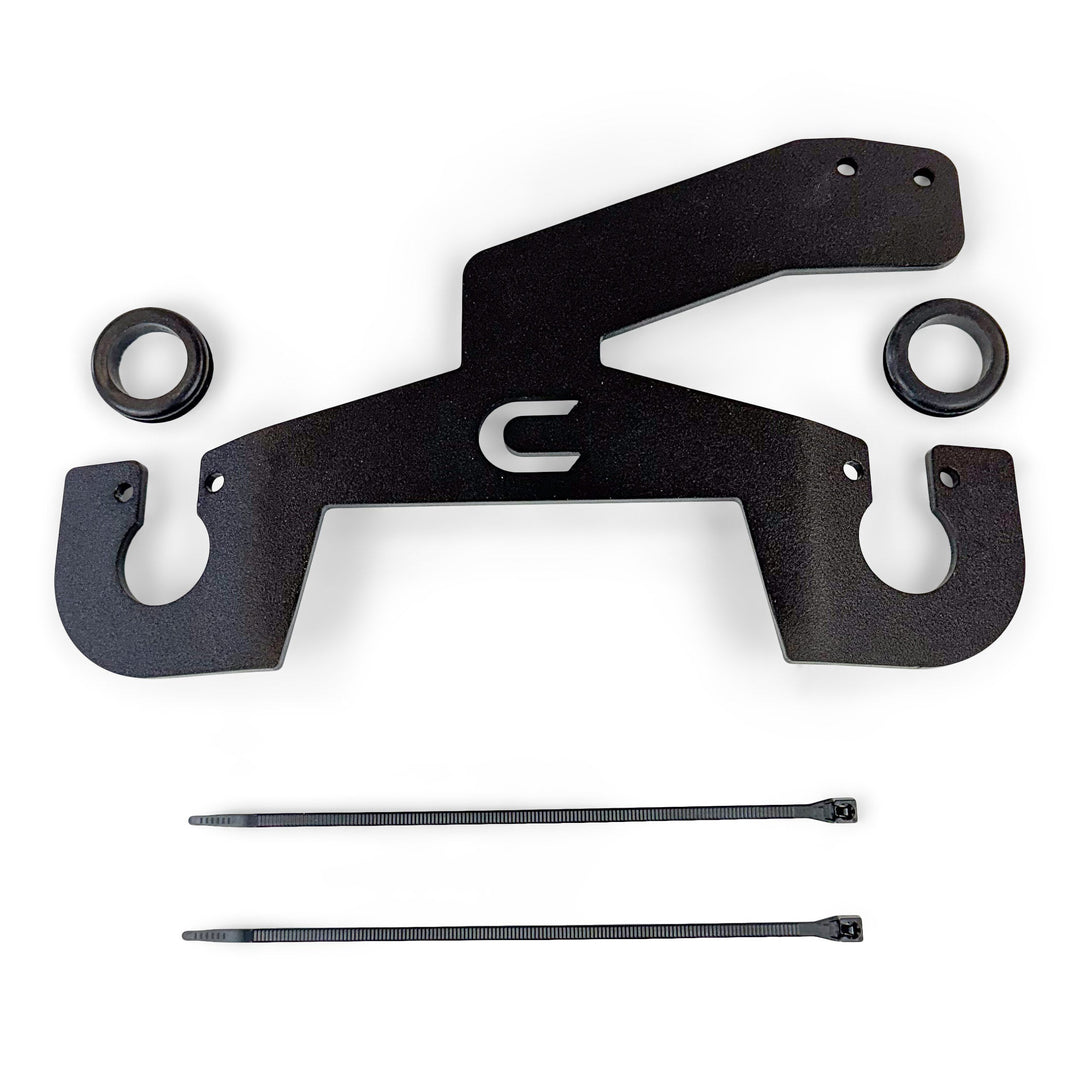 Clayton Off Road Jeep Wrangler Parking Brake Cable Relocation Bracket 2018+ JL