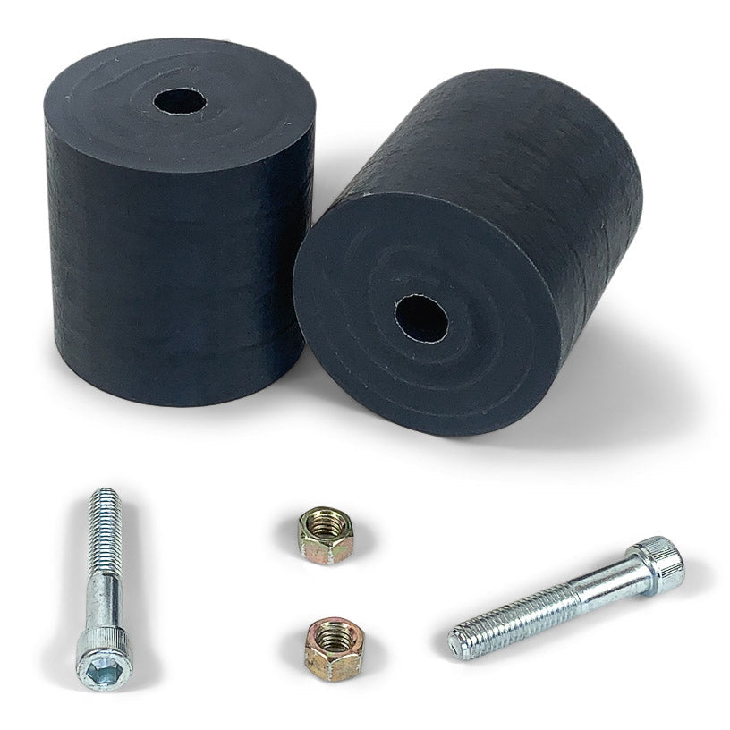 Clayton Off Road Jeep Wrangler 3 1/4 Inch Tall Front Bump Stops 1984+ TJ/LJ/XJ/ZJ/JK/JL/JT
