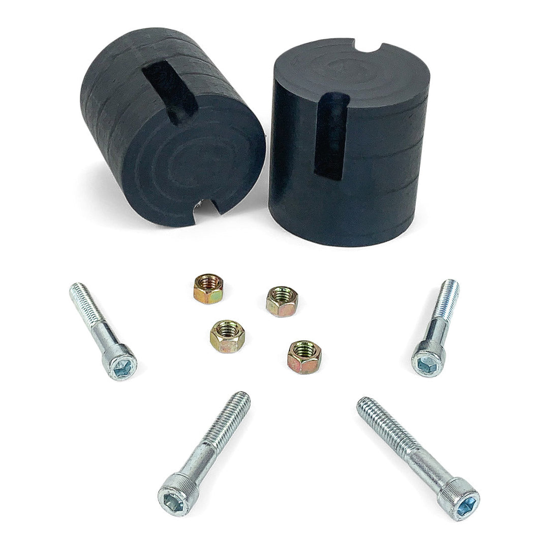 Clayton Off Road Jeep Wrangler 3 1/4 Inch Rear Bump Stops 2007-2018 JK