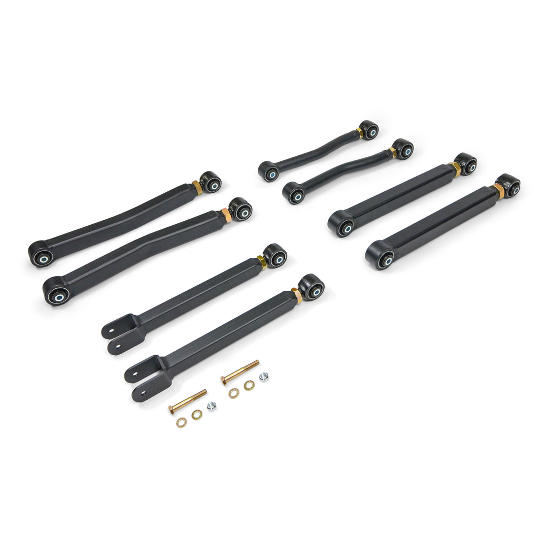 Clayton Off Road Jeep Wrangler Overland Plus Short Control Arm Kit 2007-2018 JK