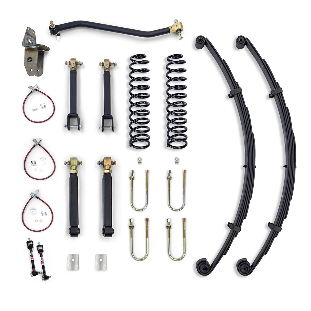 Clayton Off Road Jeep Cherokee 4.5 Inch Premium Short Arm Lift Kit 1984-2001 XJ