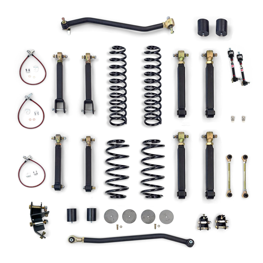 Clayton Off Road Jeep Wrangler 4.0 Inch Premium Short Arm Lift Kit 1997-2006 TJ/LJ