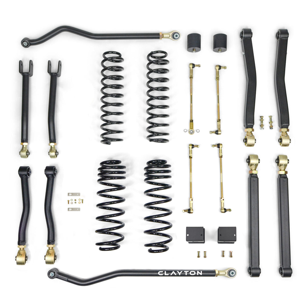 Clayton Off Road Jeep Wrangler Diesel 3.5 Inch Premium Lift Kit 2020-2023 JL
