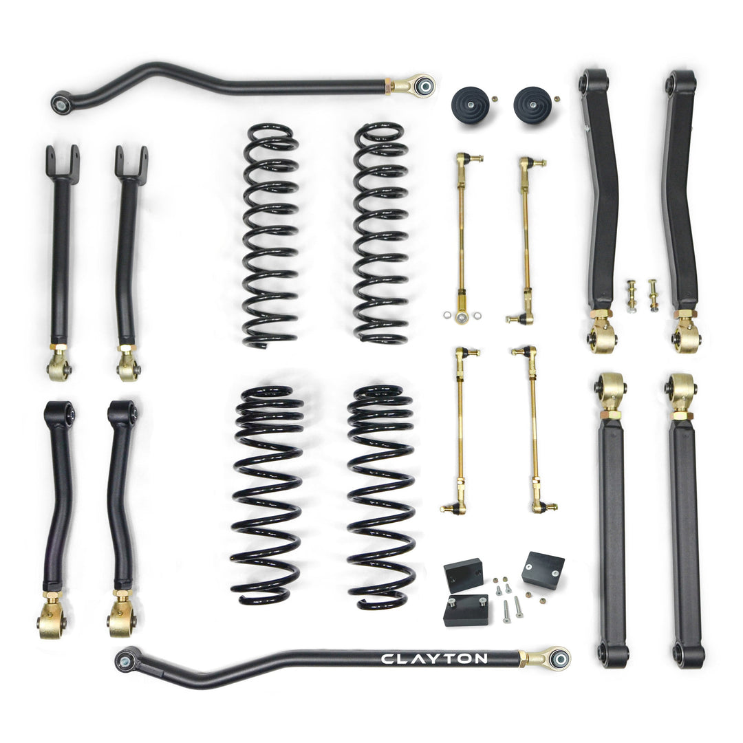 Clayton Off Road Jeep Wrangler 4XE 1.5 Inch Premium Lift Kit 2021+ JL