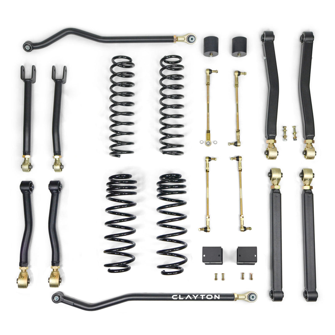 Clayton Off Road Jeep Wrangler 4XE 2.5 Inch Premium Lift Kit 2021+ JL
