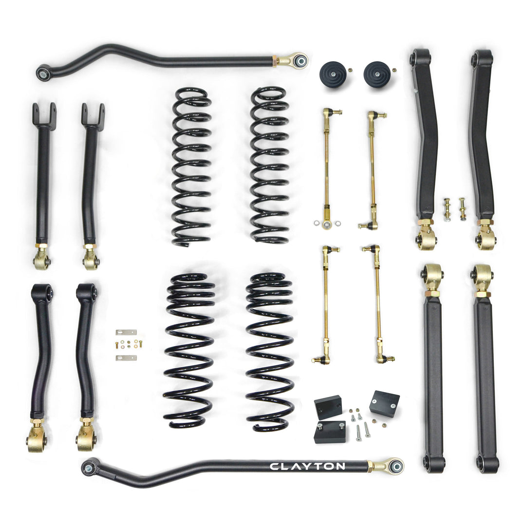 Clayton Off Road Jeep Wrangler 4XE 3.5 Inch Premium Lift Kit 2021+ JL