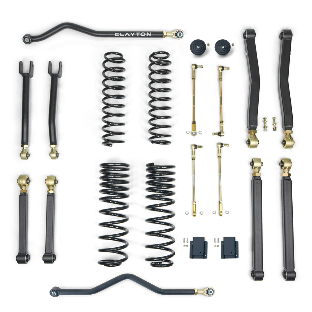 Clayton Off Road Jeep Gladiator Diesel 1.5 Inch Premium Lift Kit 2021-2023 JT